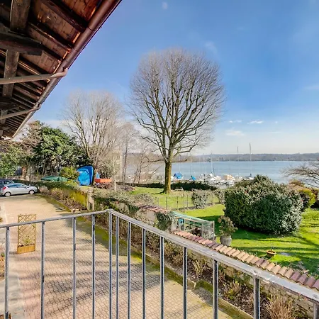 Appartamento Sole: Lake Maggiore Lakefront And Panoramic View - Happy Rentals * Sesto Calende