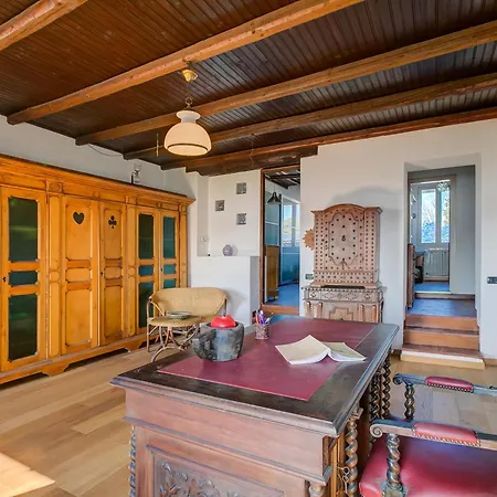 Appartamento Sole: Lake Maggiore Lakefront And Panoramic View - Happy Rentals Dom wakacyjny *